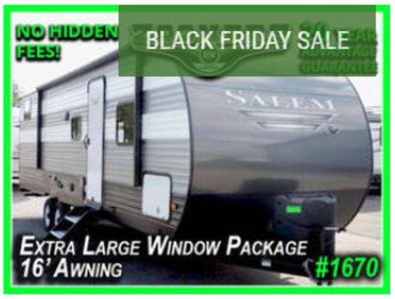 2019 Salem New Travel Trailer Black Friday RV Sale