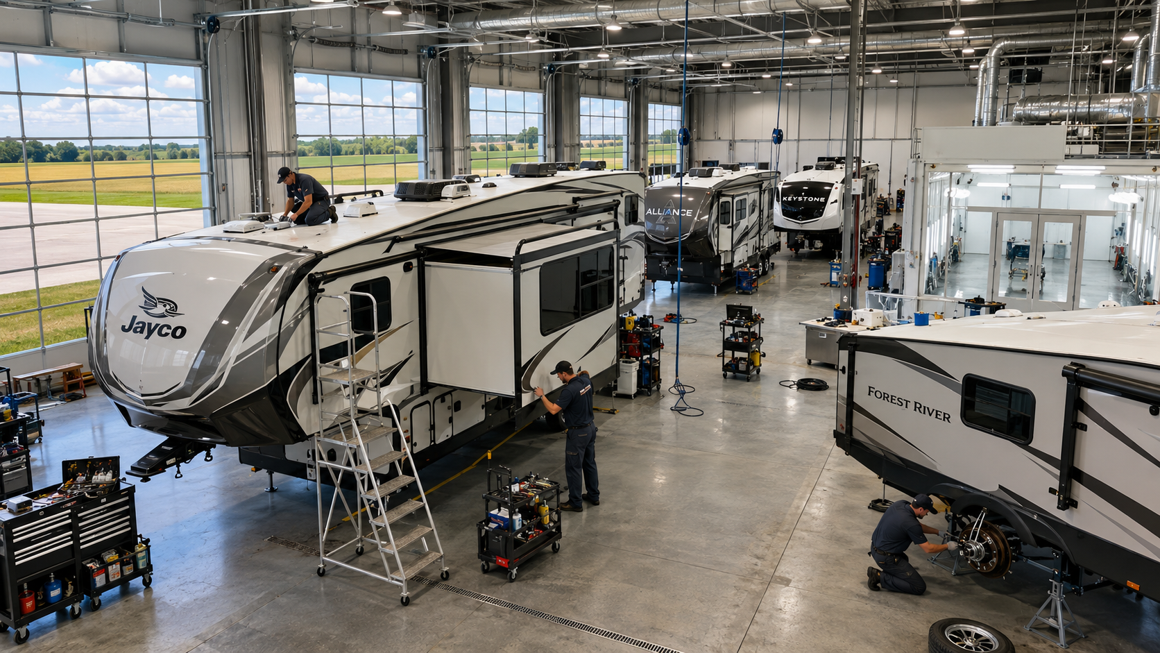 Top RV Dealer Services for Maintenance and Repairs