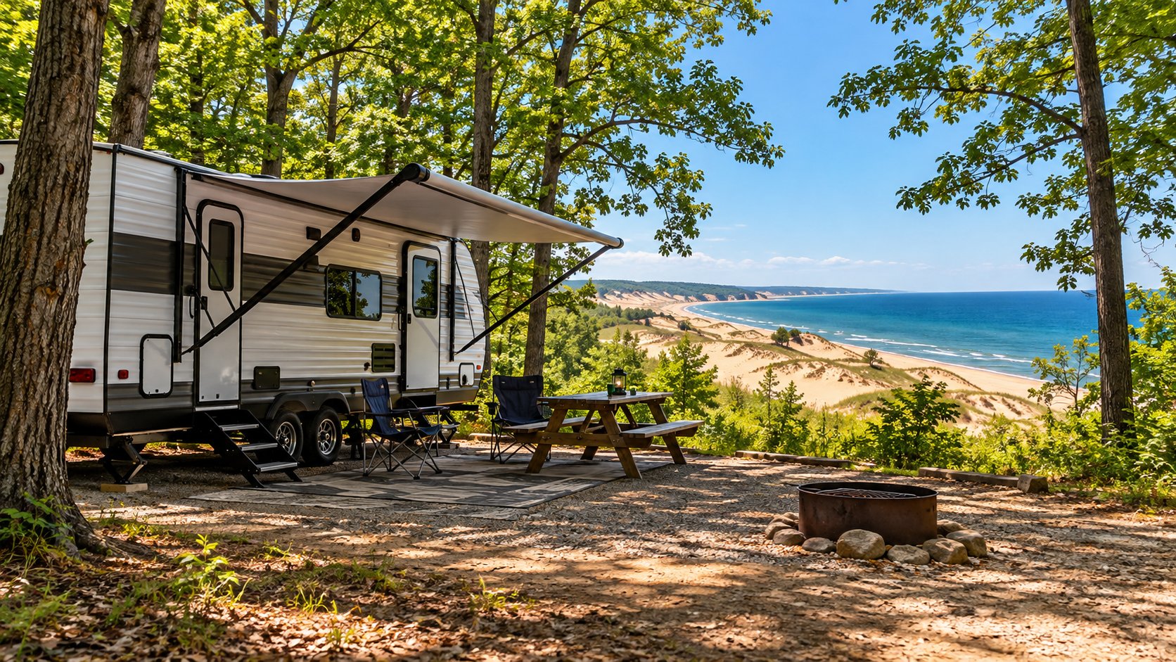 zoomers-traveltrailer-at-wooded-campsite
