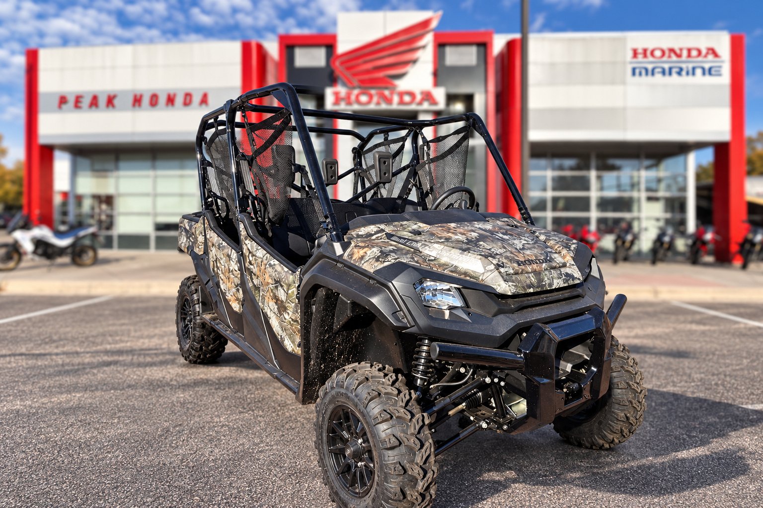 2025 Honda Pioneer 1000-6 Deluxe Crew