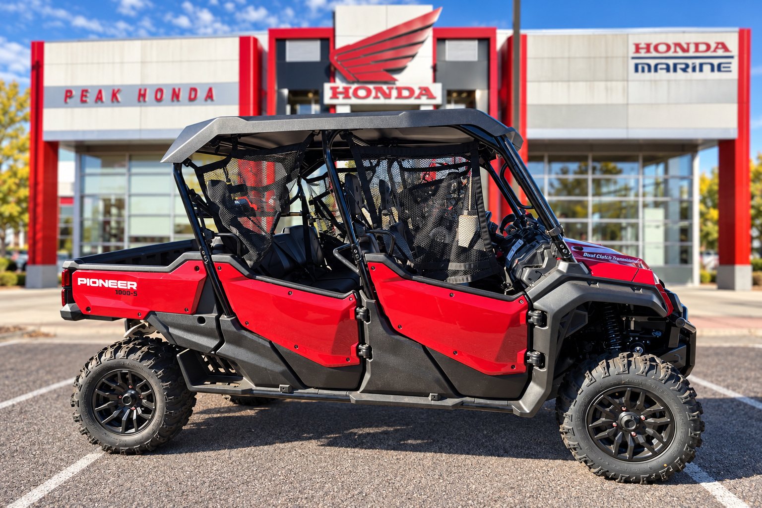2025 Honda Pioneer 1000-6 Deluxe Crew