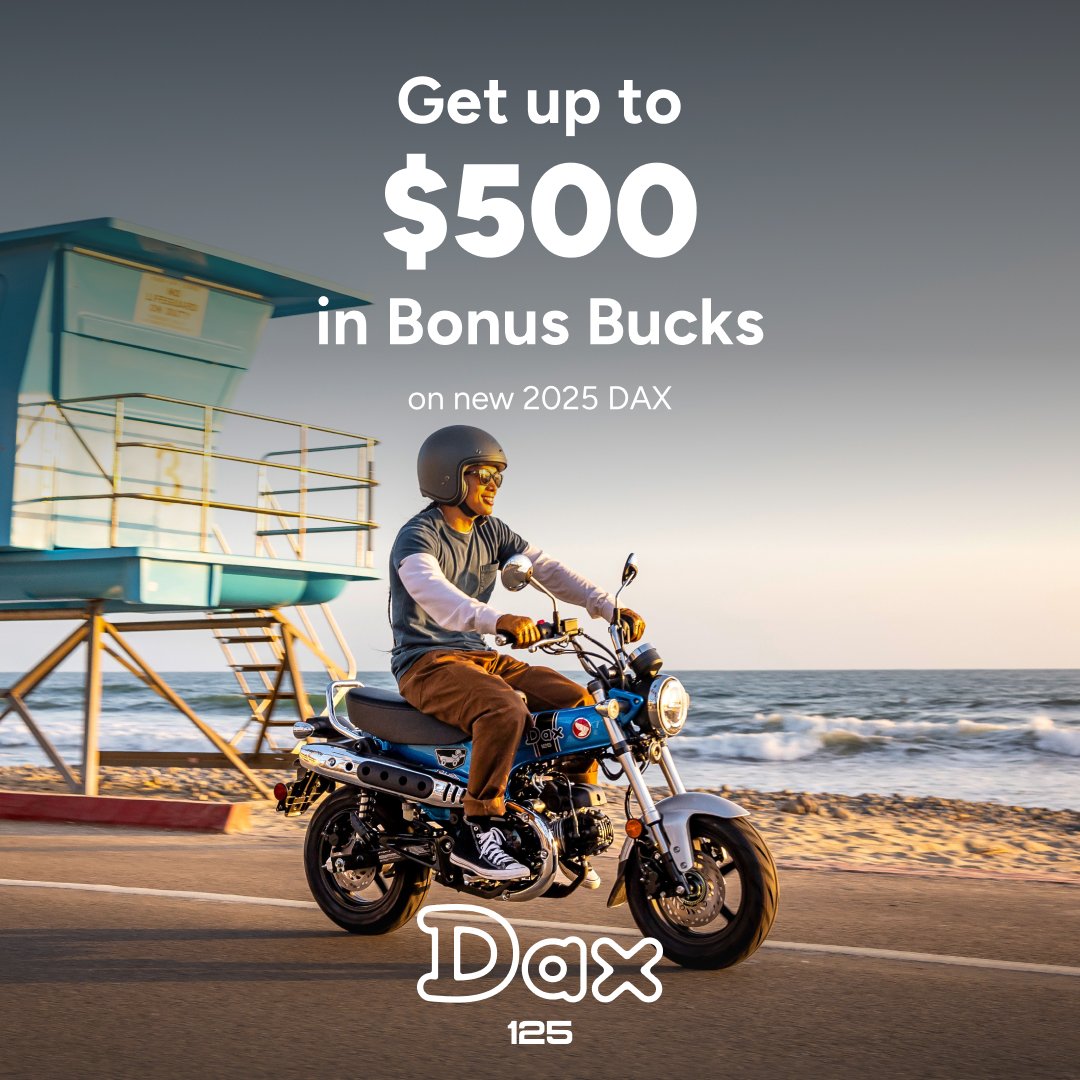 $500 in Bonus Bucks on new 2025