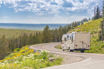 Motorhome-on-road