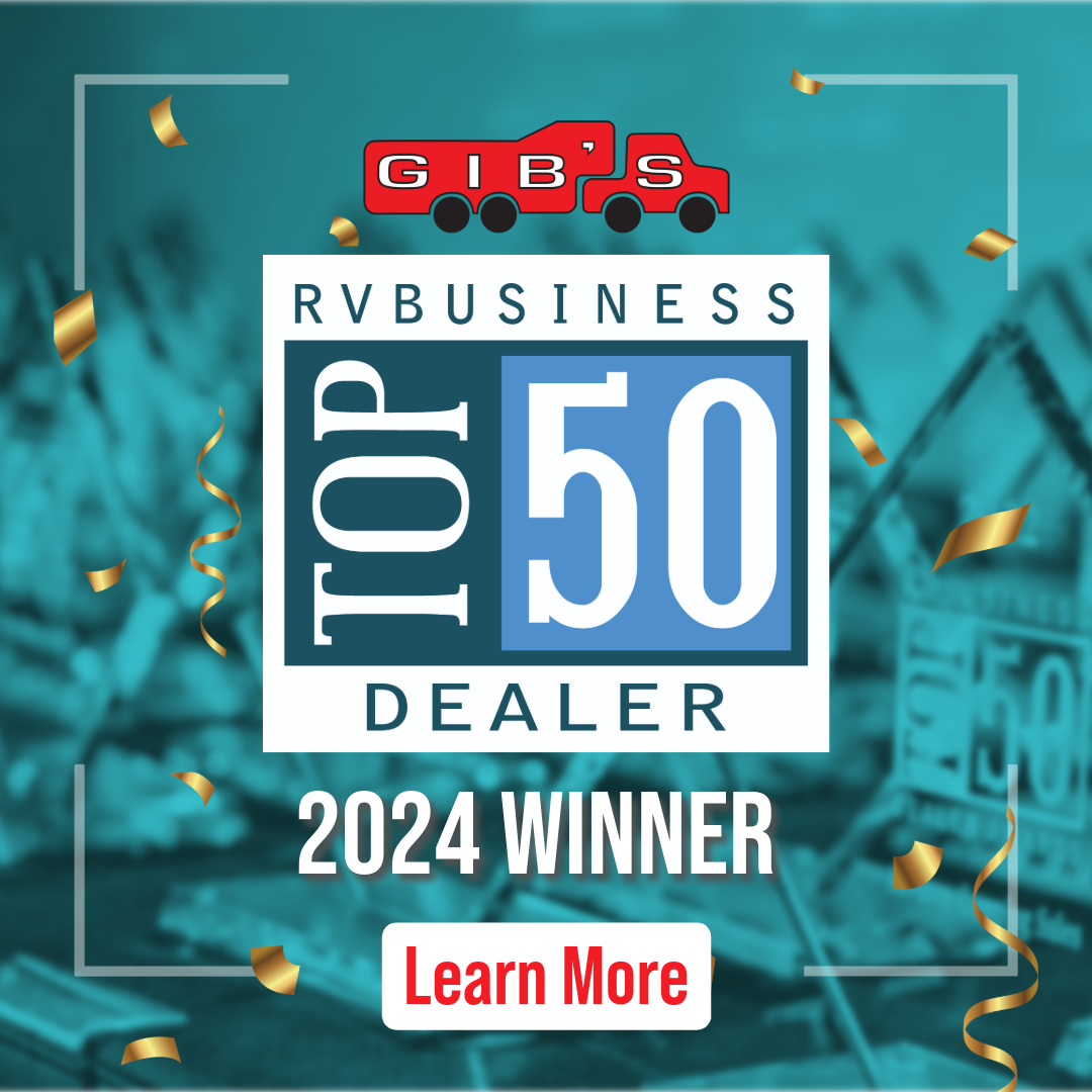 Gib's RV named a 2024 RVBusiness Top 50 Dealer Award Winner