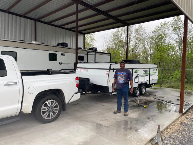 Happy campers at Topper’s RVs