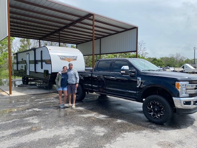 Happy campers at Topper’s RVs