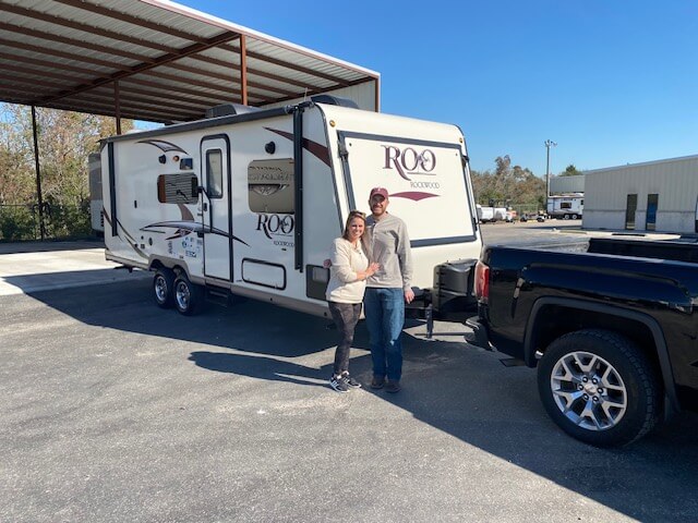Happy campers at Topper’s RVs