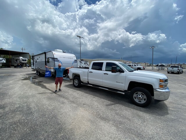 Happy campers at Topper’s RVs