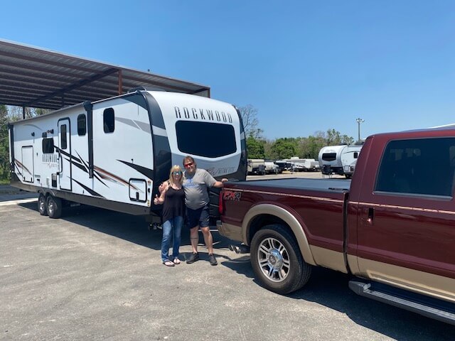 Happy campers at Topper’s RVs