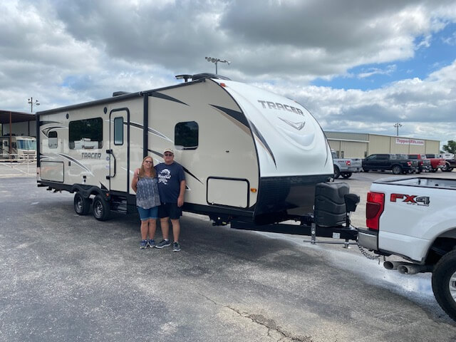 Happy campers at Topper’s RVs