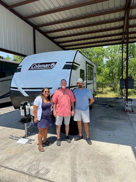 Happy campers at Topper’s RVs