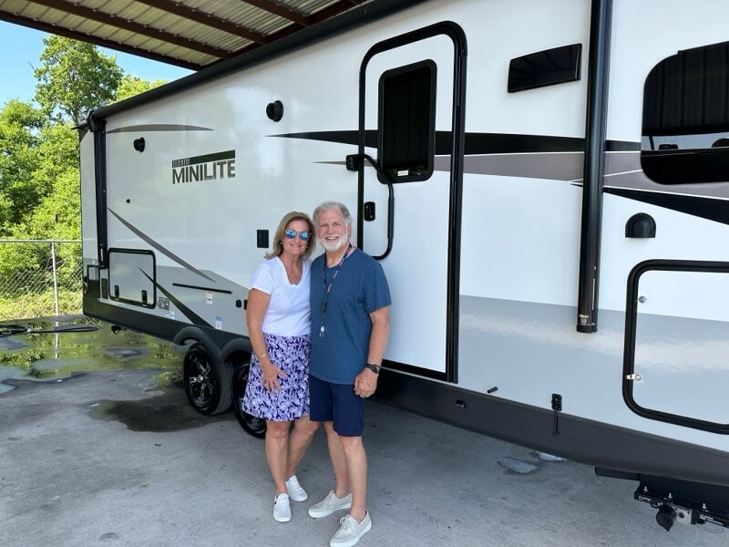 Happy campers at Topper’s RVs