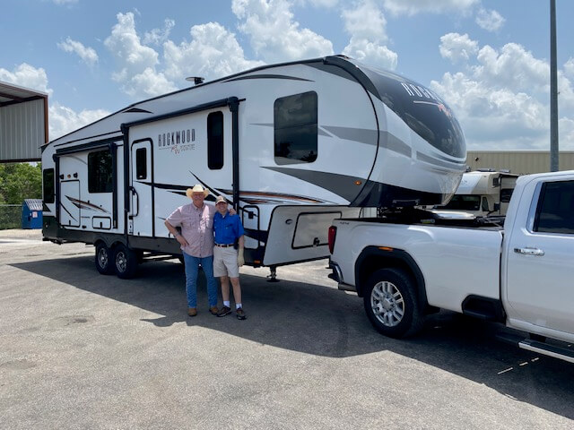 Happy campers at Topper’s RVs
