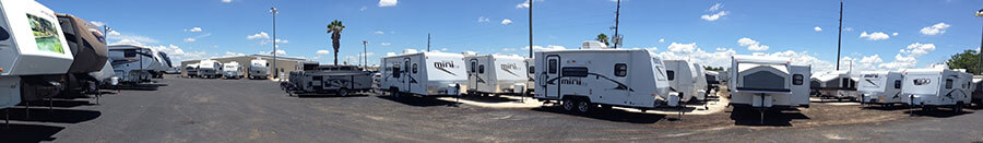 Topper’s RVs lot and showroom