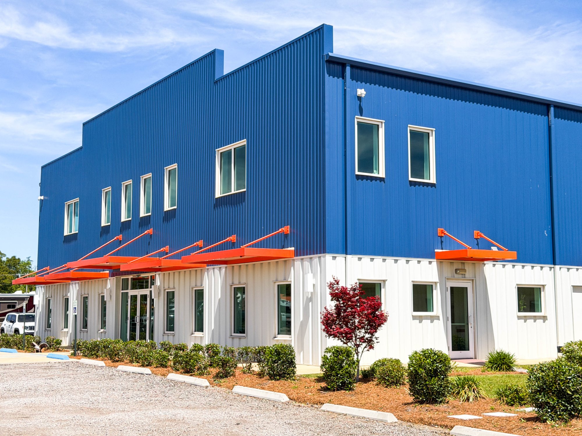 Williams Family RV dealership facility with full-service amenities