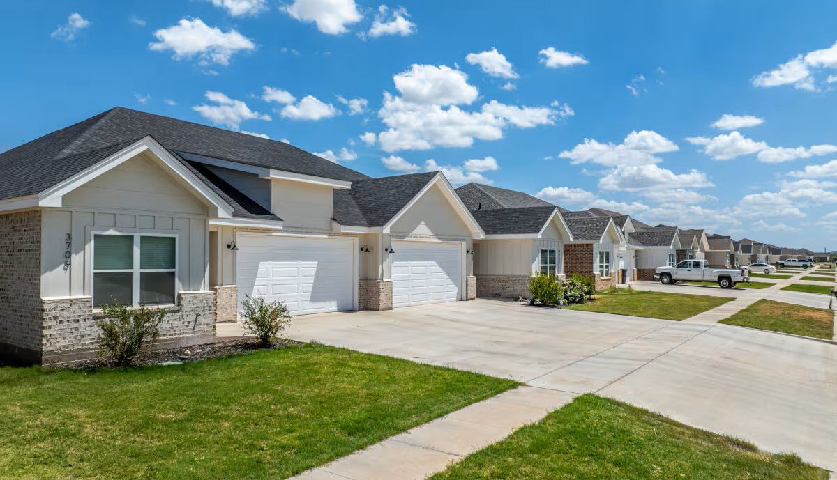 Neighborhood in Abilene, Texas