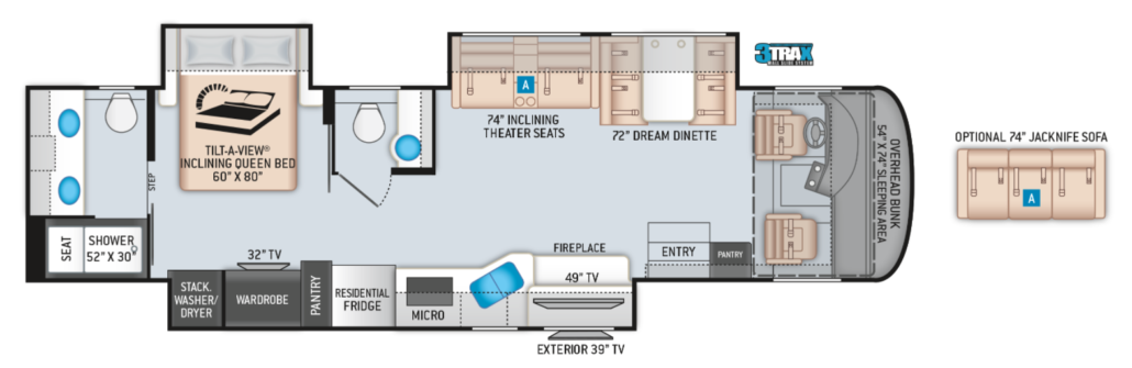 Motorhome for frequent rvers