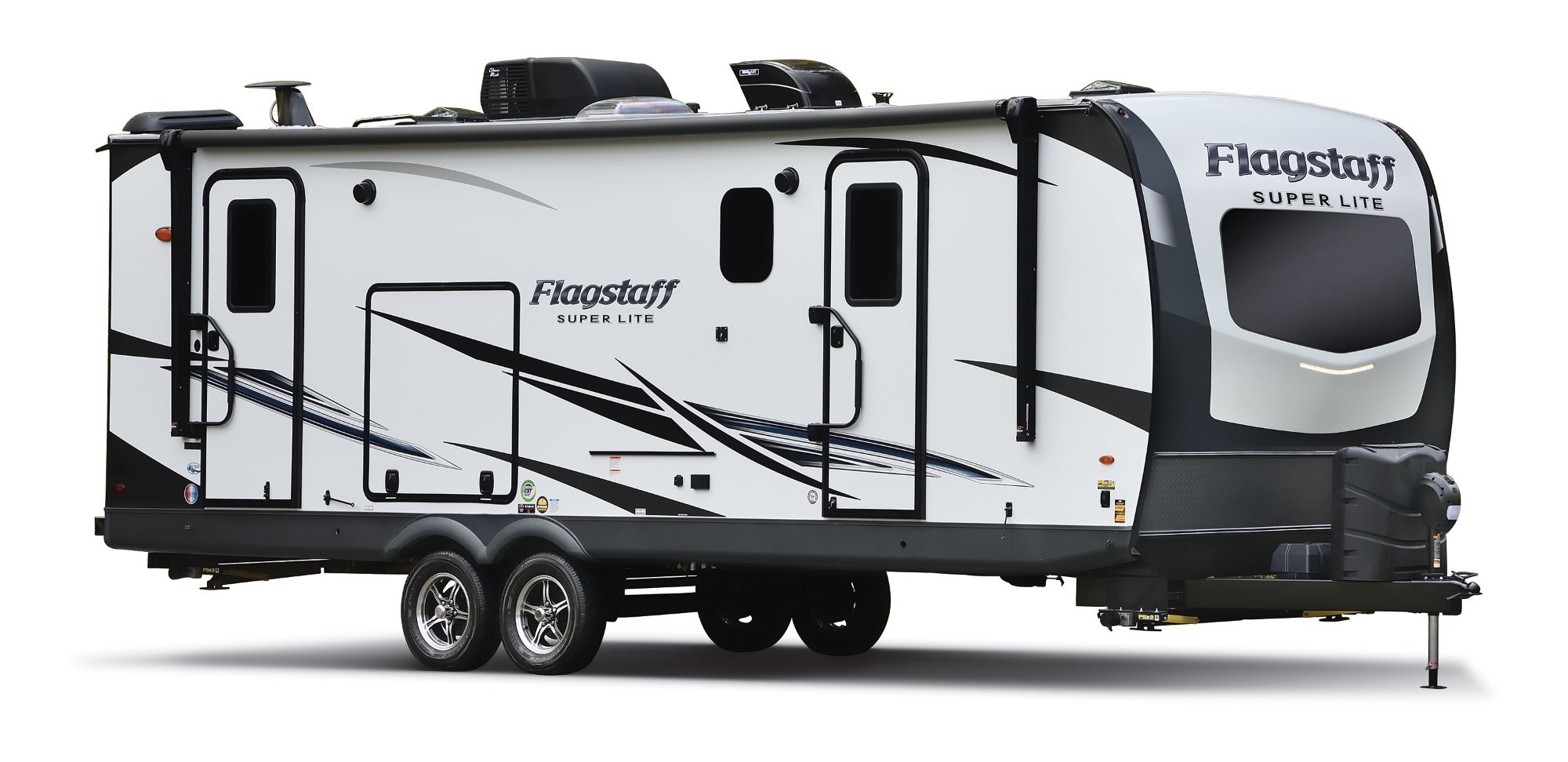 Fife RV Center consignment specialist reviewing an RV with its owner