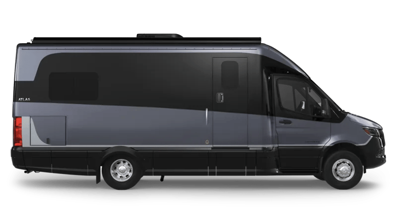 2026 Airstream Atlas 25RT studio exterior — curbside
