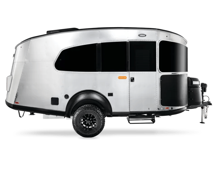 2025 Airstream Basecamp XE studio exterior — curbside