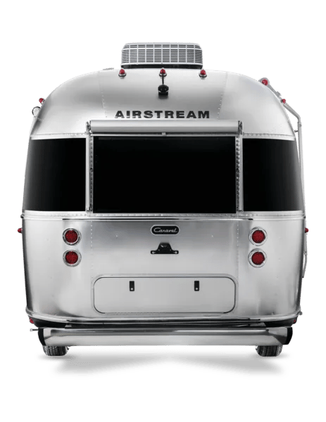 2025 Airstream Caravel 16RB studio exterior — rear