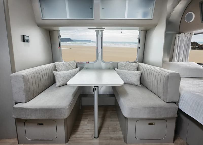 2025 Airstream Caravel interior — lounge