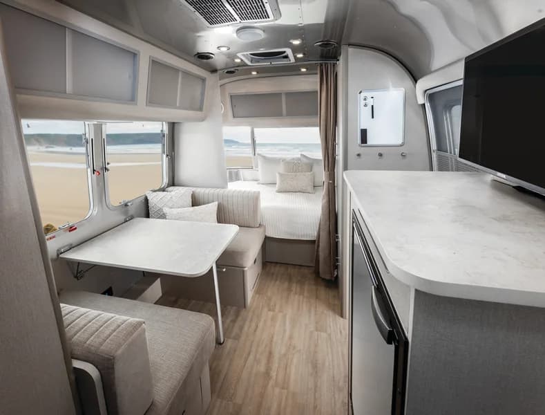 2025 Airstream Caravel studio exterior — front