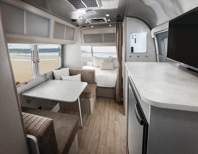 2025 Airstream Caravel studio exterior — front