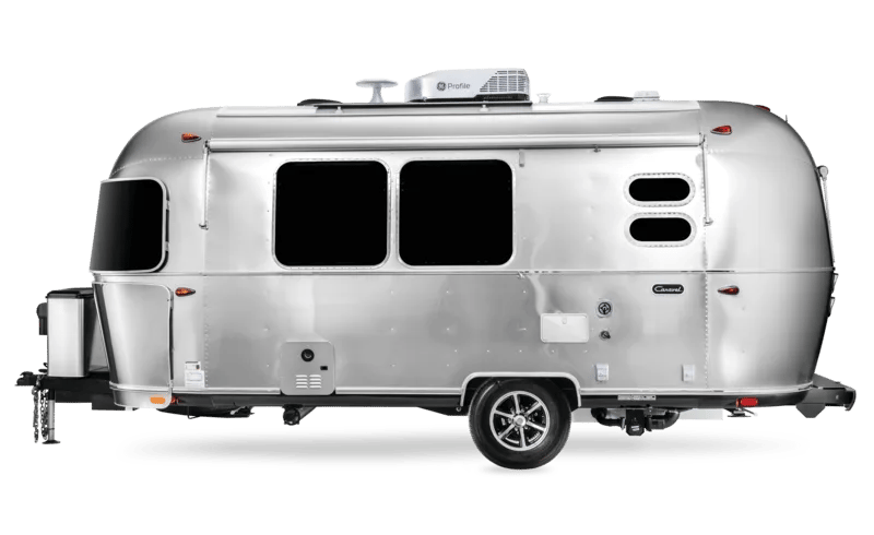 2025 Airstream Caravel studio exterior — streetside