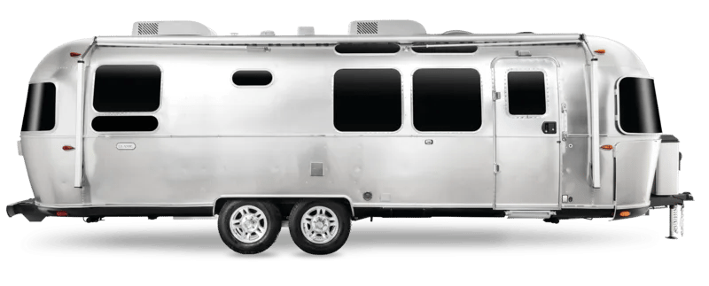 2025 Airstream Classic 28RB studio exterior — curbside