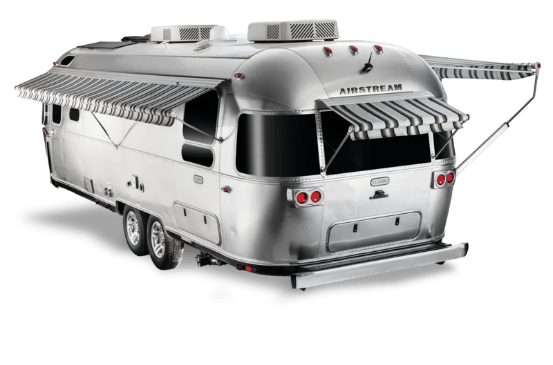 2025 Airstream Classic 28RB studio exterior — rear