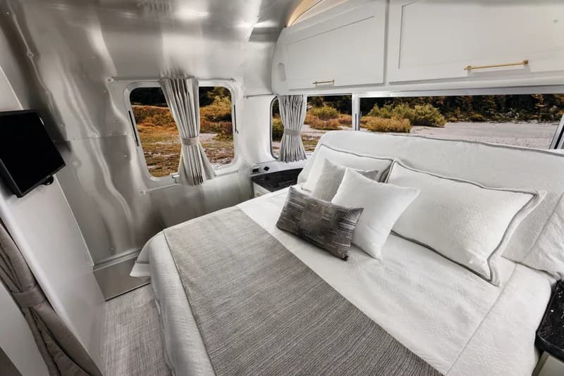 2025 Airstream Classic interior — bed