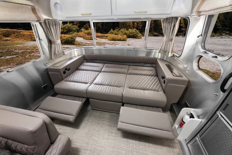 2025 Airstream Classic interior — lounge