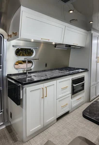 2025 Airstream Classic interior — galley