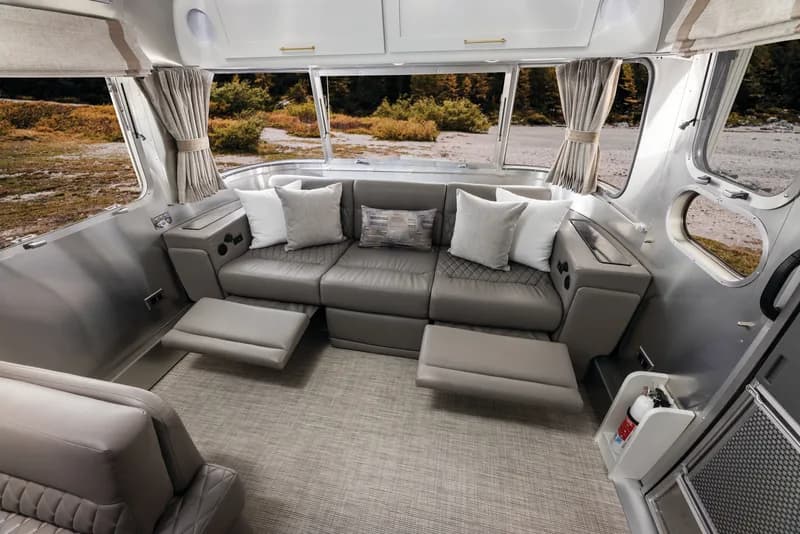 2025 Airstream Classic interior — lounge