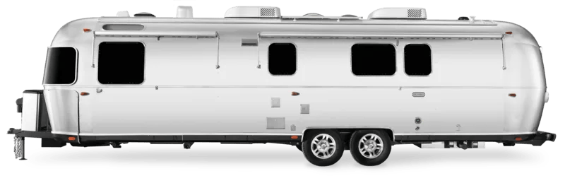 2025 Airstream Classic studio exterior — streetside