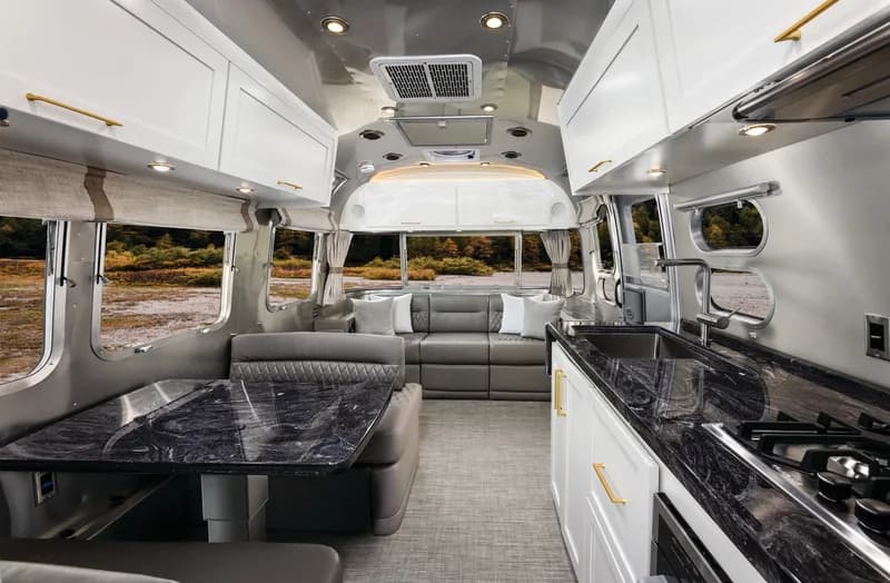 2025 Airstream Classic studio exterior — front