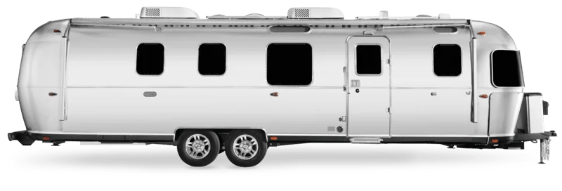 2025 Airstream Classic studio exterior — curbside