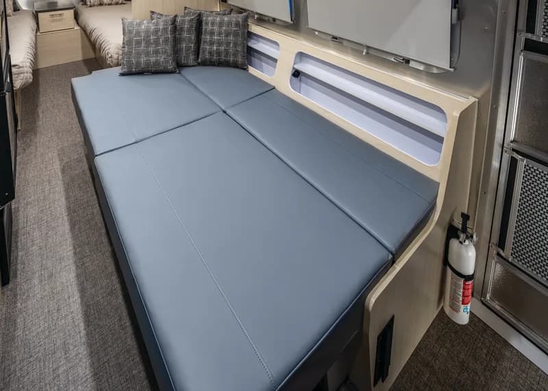 2026 Airstream Flying Cloud interior — bed