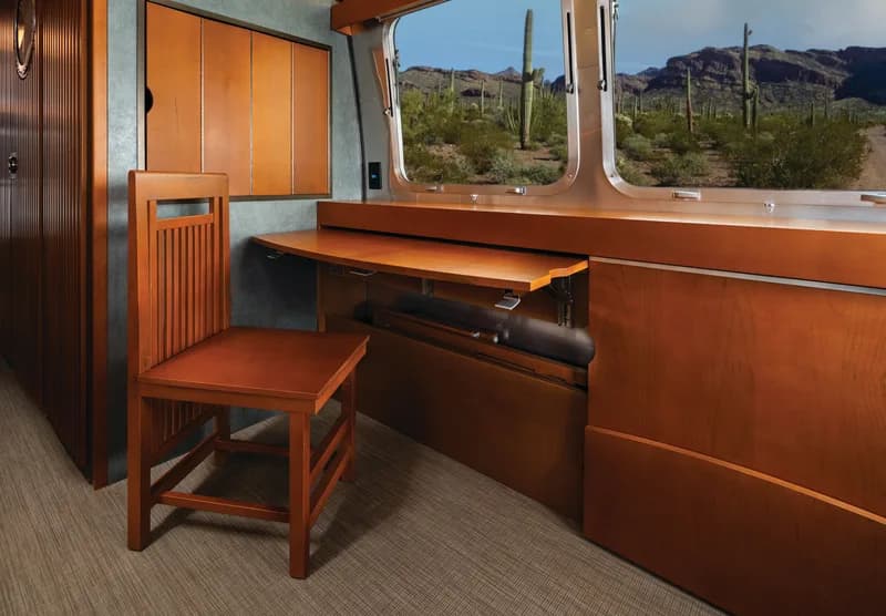 2025 Airstream Frank Lloyd Wright Usonian Limited Edition 28RB interior