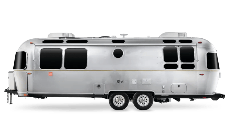 2025 Airstream Frank Lloyd Wright Usonian Limited Edition 28RB studio exterior — streetside