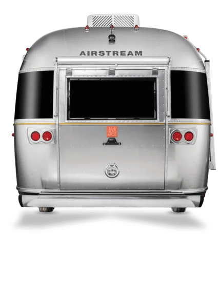 2025 Airstream Frank Lloyd Wright Usonian Limited Edition 28RB studio exterior — rear