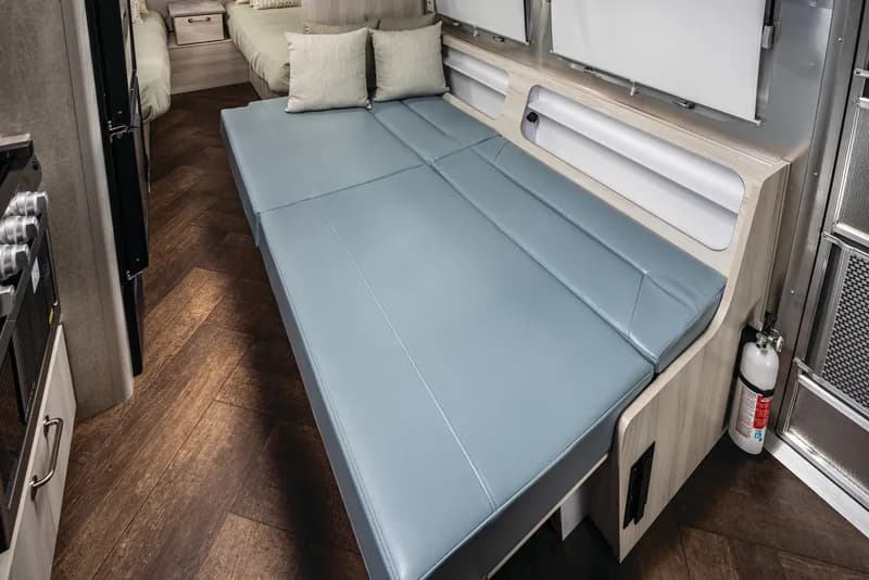 2026 Airstream International interior — bed