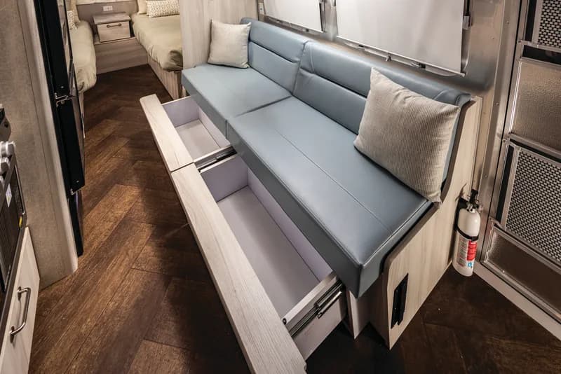 2026 Airstream International interior — lounge