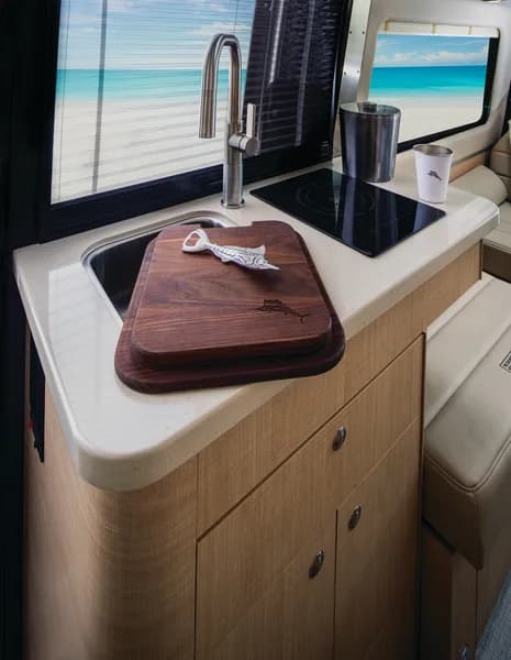 2026 Airstream Interstate 19GT interior — galley