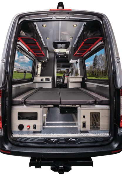 2025 Airstream Interstate 19X interior — bed