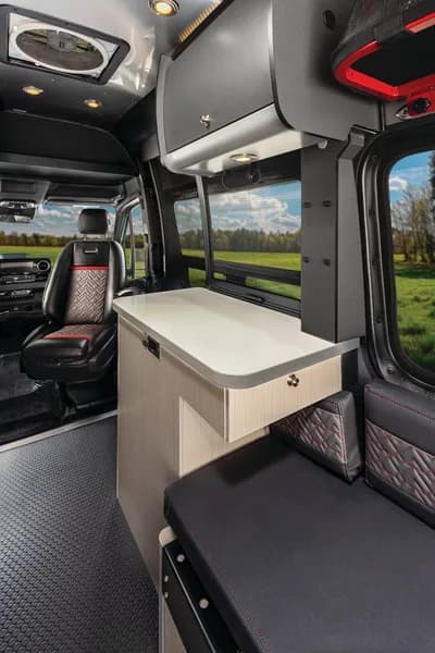 2025 Airstream Interstate 19X interior — galley