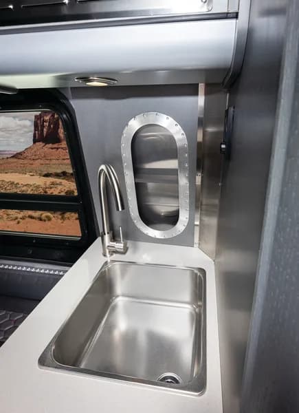 2025 Airstream Interstate 19X interior — galley