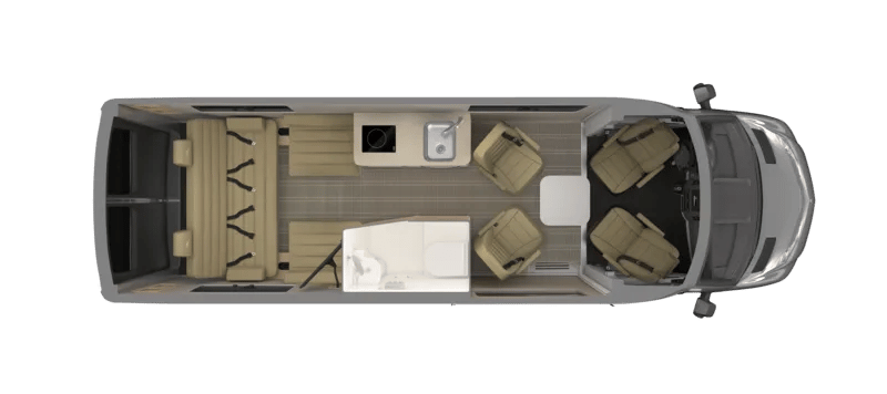 2026 Airstream Interstate 24GL interior