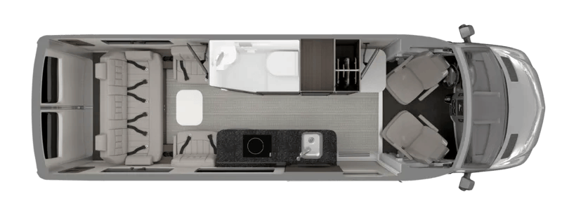 2026 Airstream Interstate 24GT interior